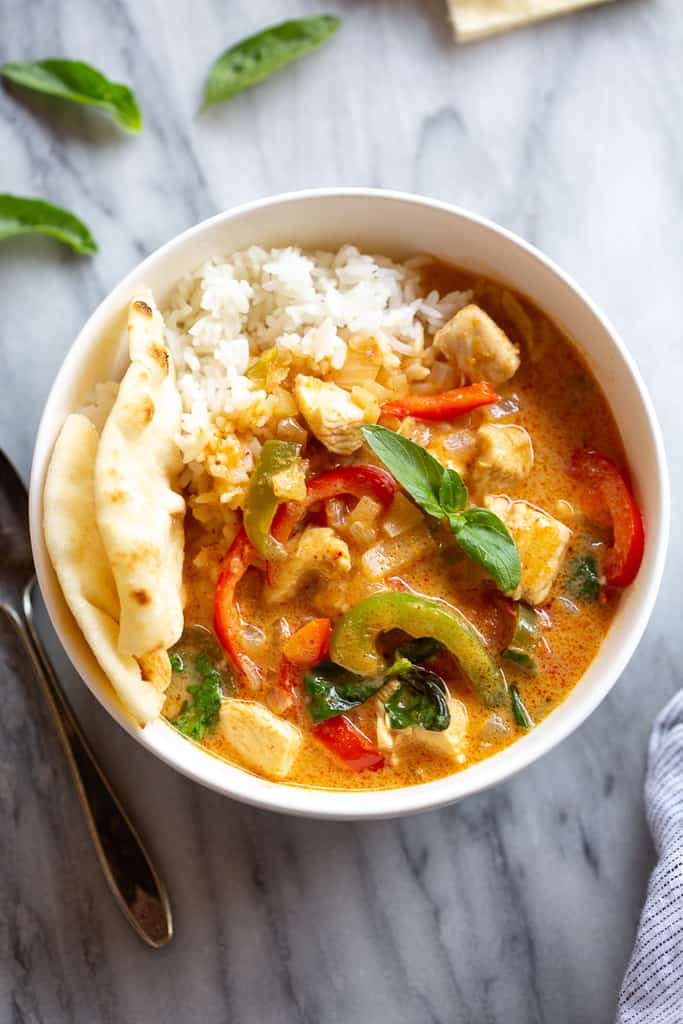 Thai Panang Chicken Curry Recipe - AriaATR.com