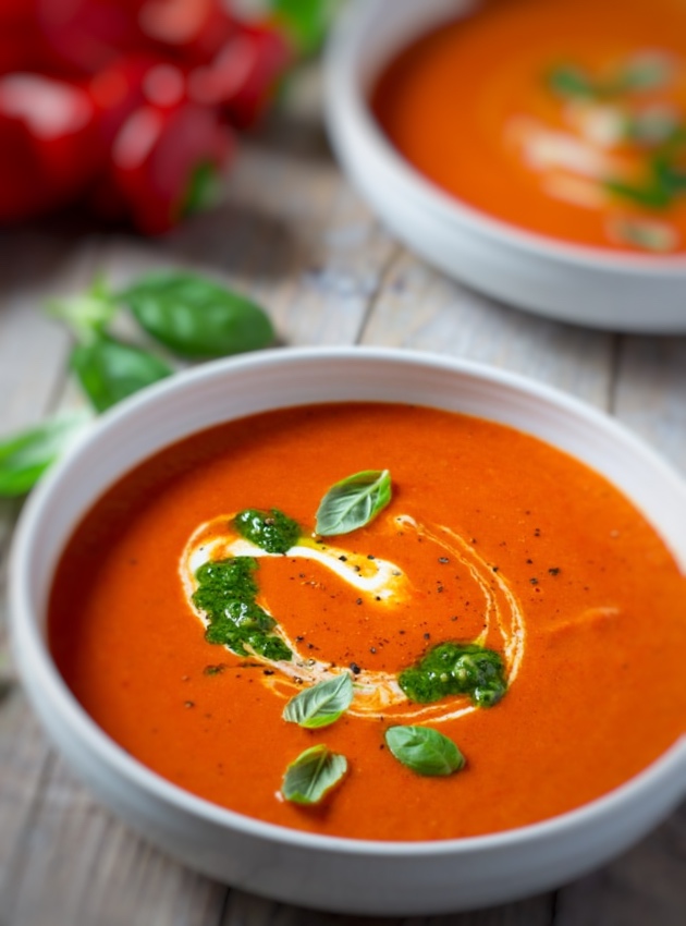 Roast Red Pepper, Basil & Tomato Soup | 6 pack - The Chefs Creation